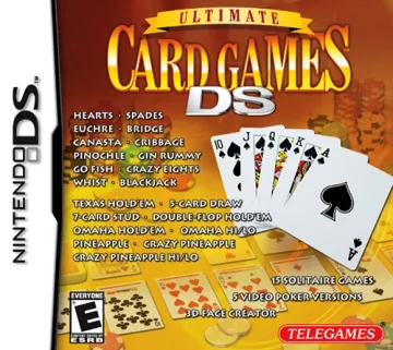 Ultimate Card Games (USA) box cover front